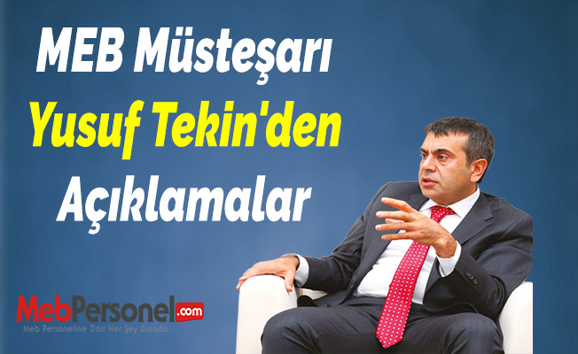 Tekin: Okul dışı 18 yaş üstüne 4 bin çeşit kurs veriyoruz