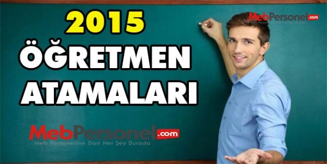 Öğretmen Atama Kontenjanları - Kılavuzu - Başvuru Ekranı (2015 MEB)