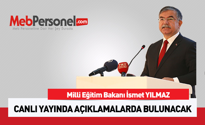 Bakan Yılmaz Canlı Yayında Açıklamalarda Bulunacak