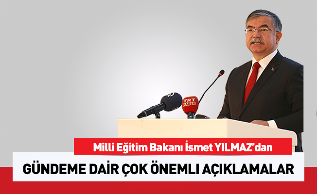 Bakan Yılmaz'dan Çok Önemli Açıklamalar- LGS- Öğretmen Atamaları