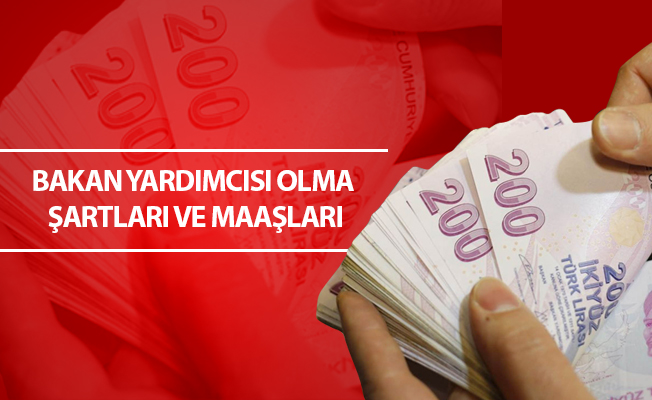BAKAN YARDIMCISI OLMA ŞARTLARI VE MAAŞLARI