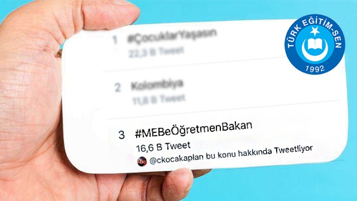MEB'e öğretmen bakan talebi!
