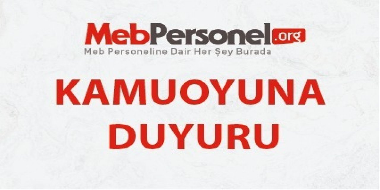 Kamuoyuna Duyuru: Mebpersonel Sitemize Yapılan Siber Saldırı Hakkında Açıklama