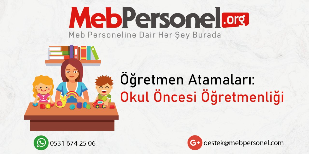 2025 Öğretmen Atamaları Okul Öncesi Branşı Tahmini Kontenjan Sayısı ve Beklentiler