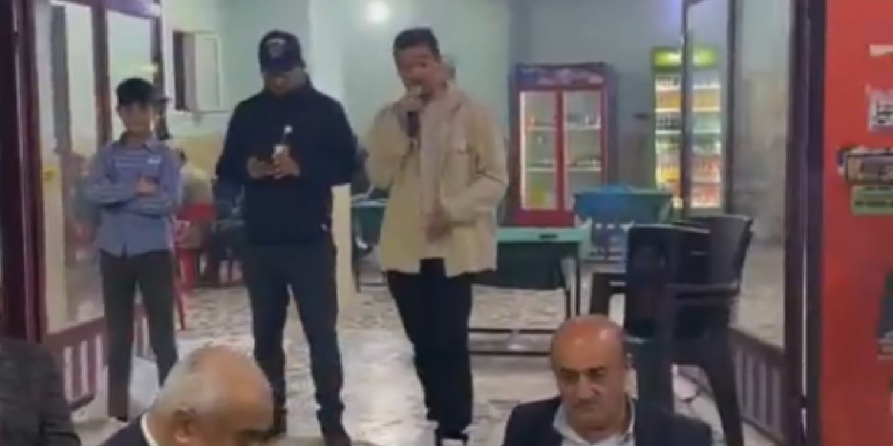 Kahvehaneden tartışma yaratan görüntüler: Kafalarını bile kaldırmadılar