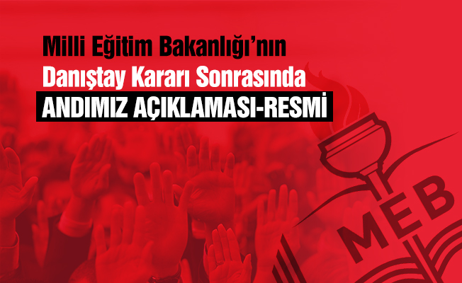 MEB'den 'andımız' açıklaması