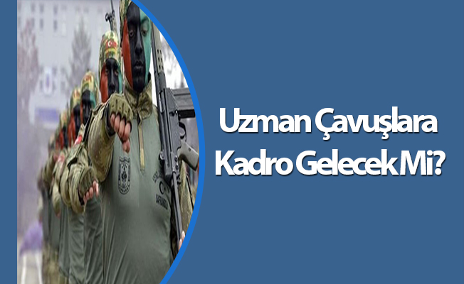 Uzman Çavuşlara Kadro Gelecek Mi?