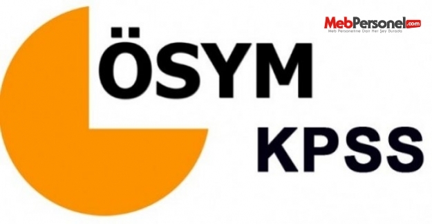 2016 KPSS-ÖSYM Sınav Takvimi