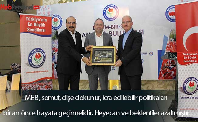 EBS’den Milli Eğitim Bakanlığına : Artık İcraat İstiyoruz
