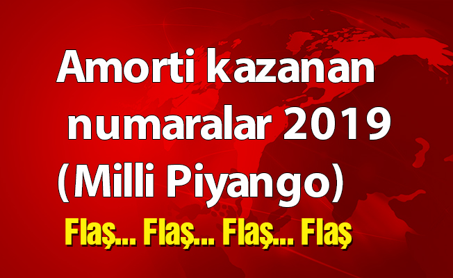 Amorti kazanan numaralar 2019 (Milli Piyango)