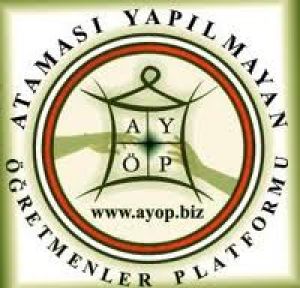 1 Nisan (şaka) günü AYÖP İZMİR meydanlarda olacak.