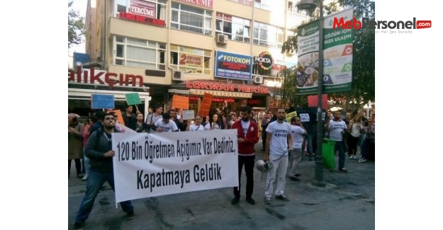 Şubat'ta Atama Bekleyen Öğretmenler Ankara'da - Renkli Kareler