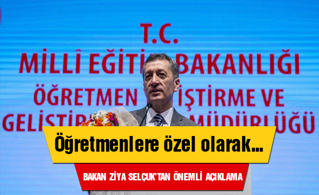 Bakan Ziya Selçuk'tan 'Türkçe' vurgusu
