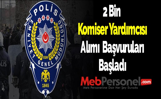 PAEM 2 bin komiser yardımcısı alımı yapacak! Başvuru şartları neler?