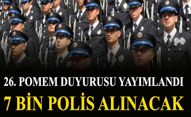 7 bin polis alınacak