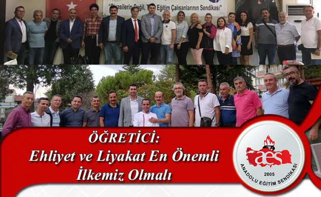 ÖĞRETİCİ: Ehliyet ve Liyakat En Önemli İlkemiz Olmalı