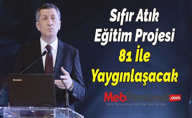Sıfır Atık Eğitim Projesi 81 İle Yaygınlaşacak