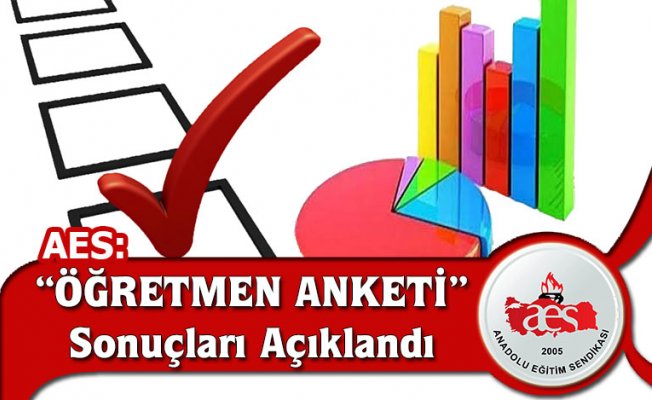 AES, “ÖĞRETMEN ANKETİ” Sonuçları Açıklandı