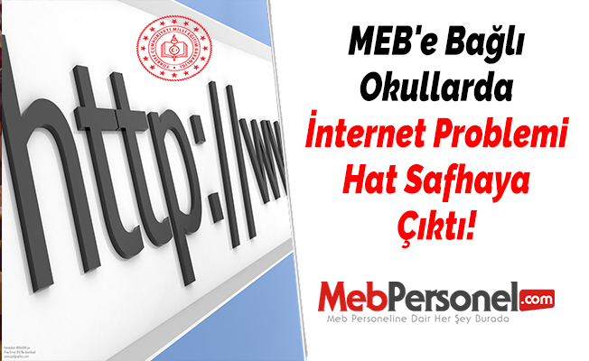 MEB'e Bağlı Okullarda İnternet Problemi Hat Safhaya Çıktı!