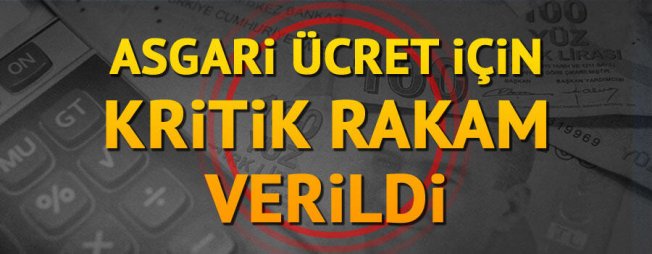 Asgari ücret toplantısı sona erdi! İşte asgari ücret için belirlenen rakam