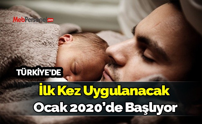 Türkiye'de ilk kez uygulanacak. Ocak 2020'de başlıyor!
