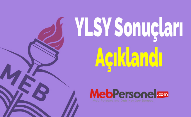 YLSY Sonuçları Açıklandı