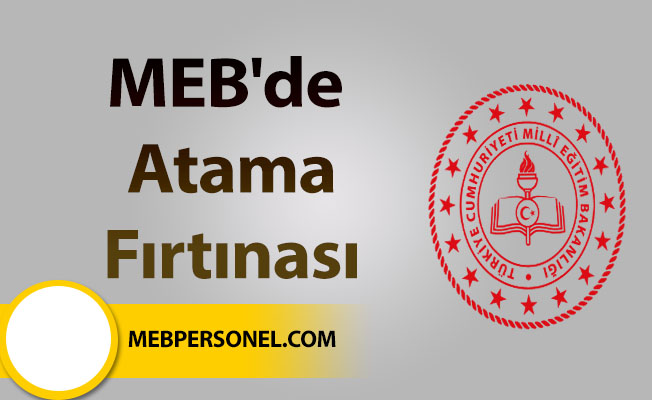MEB'de Atama Fırtınası...(Detaylar)