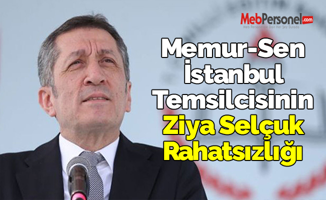 Memur-Sen İstanbul Temsilcisinin Ziya Selçuk Rahatsızlığı
