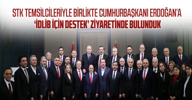 Ali Yalçın'dan Başkan Erdoğan'a 'İdlib için destek' ziyareti