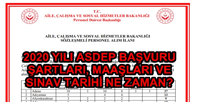ASDEP Nedir, Şartlar Nelerdir, Başvuru Nasıl Yapılır ve Sonuçlar Ne Zaman Açıklanır?