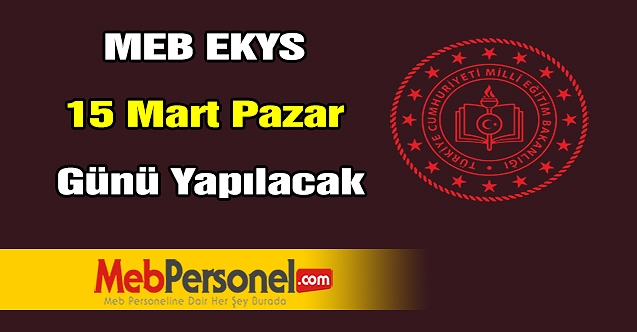EKYS Sınavı Yarın Saat 10:15'te  (Pazar) 52 İlde Yapılacak.