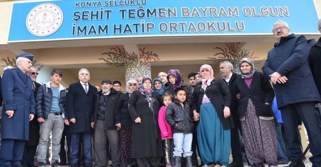 İDLİB ŞEHİDİMİZİN ADI MEMLEKETİNDEKİ OKULDA YAŞAYACAK