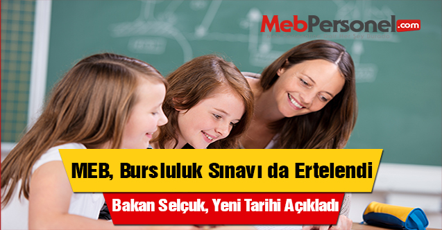 MEB, 2020 Bursluluk Sınavı Ertelendi