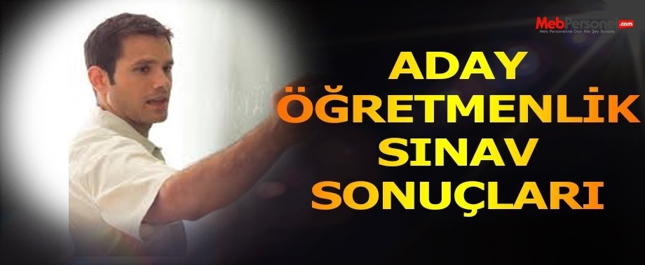 Asli Öğretmenlik Sınav Sonuçları 2015 MEB