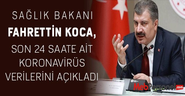 9 Mayıs Tarihli Koronavirüs Vaka, Vefat ve İyileşen Sayıları Açıklandı