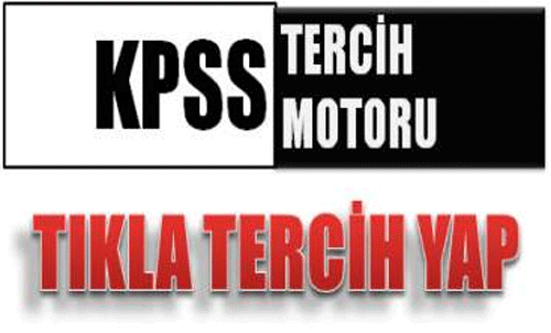 KPSS Tercih Robotu  yayında 2015/2 Devlet Personel Başkanlığı
