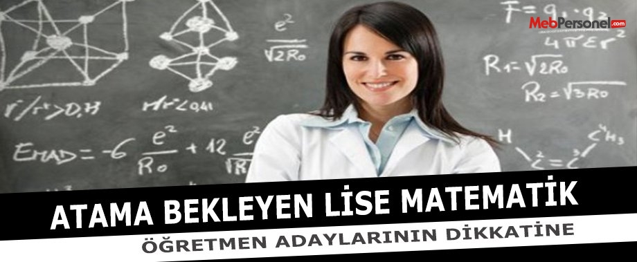 Lise Matematik Öğretmenliği Branş Kontenjan Analizi İçin Bize Yazın