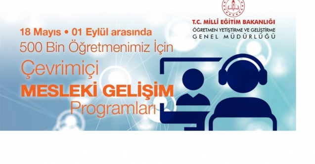 Türk Eğitim Tarihinin En Büyük Uzaktan Eğitim Mesleki Gelişim Programını Başlatıyoruz