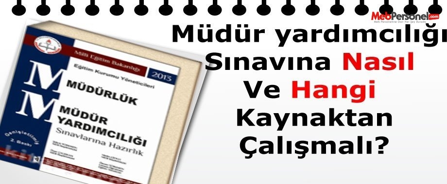 Müdür Yardımcılığı Hazırlık Kitabı 2016
