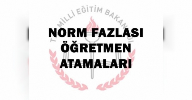 Antalya Norm Fazlası Öğretmen Atama Sonuçları