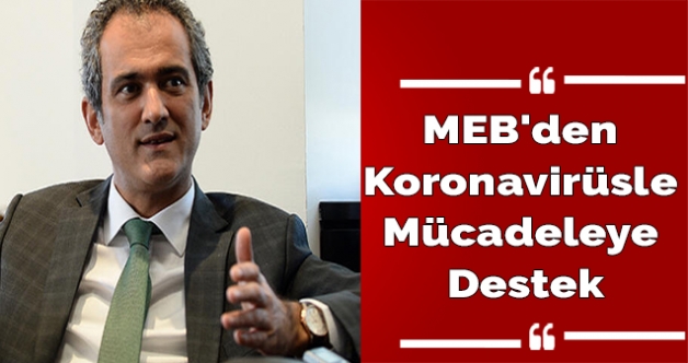 MEB'den virüsle mücadeleye destek