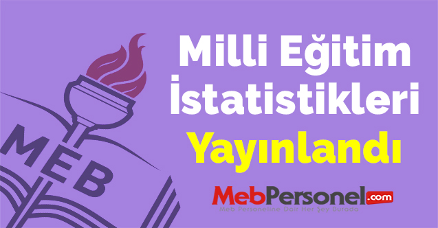 Milli Eğitim İstatistikleri Yayınlandı