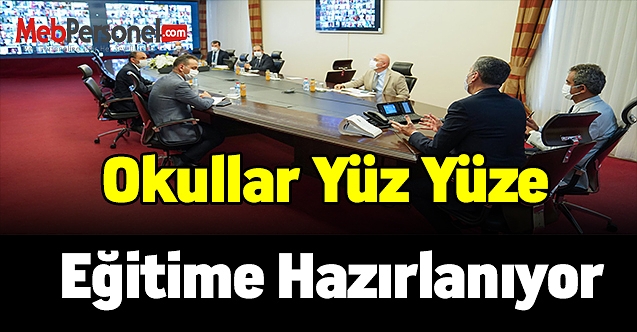 Okullar yüz yüze eğitime hazırlanıyor