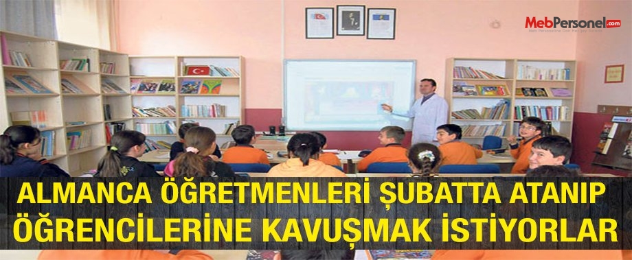 Almanca Öğretmenleri Şubatta Atanıp Öğrencilerine Kavuşmak İstiyorlar