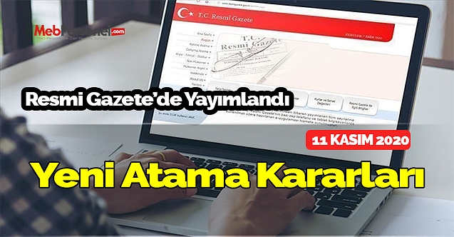 Yeni kararları resmi gazete'de yayımlandı - 11 Kasım 2020