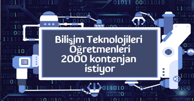 BİLİŞİM ÖĞRETMENLERİ MEB’DEN BTR NORMU İLE 2 BİN KONTENJAN TALEP EDİYOR