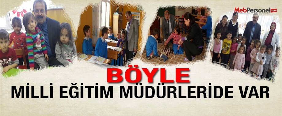Böyle Milli Eğitim Müdürleri de Var (!)