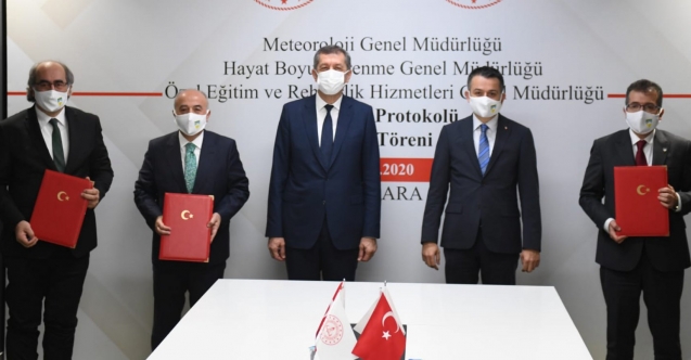MİLLÎ EĞİTİM İLE TARIM VE ORMAN BAKANLIKLARI ARASINDA METEOROLOJİ EĞİTİMİ ALANINDA İŞ BİRLİĞİ
