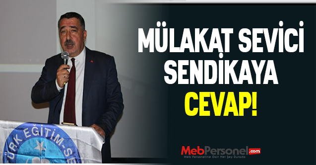 MÜLAKAT SEVİCİ SENDİKAYA CEVAP!