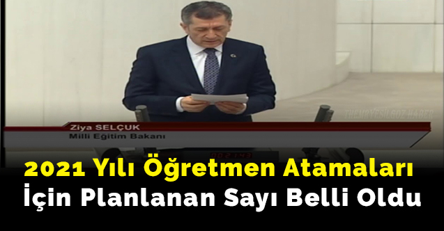 Öğretmen atamaları  için görüşmeler devam ediyor
